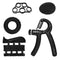 Hand Grip Strengthener 5 Piece Kit