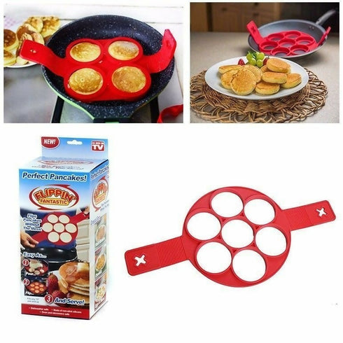 Silicone Pancake Mould - Set Of 2