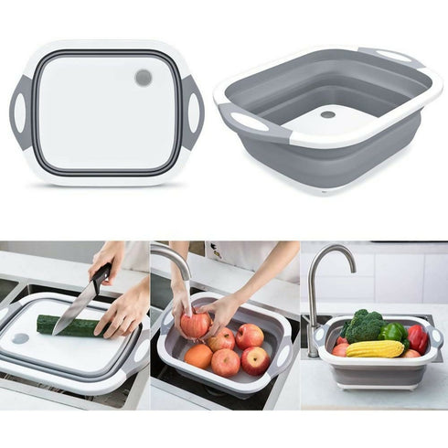 3 in 1 Multifunctional Foldable Cutting Board