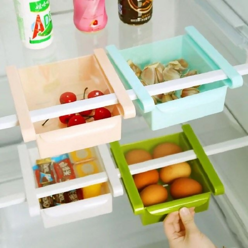 Removable Refrigerator Storage box-green