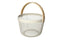 Stainless Steel Mesh Storage Basket 26cm - cream