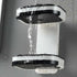 Modern And Sleek Wall Mounted Soap Box - 2 Pack