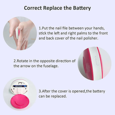 Baby Electric Nail Cutter - Pink