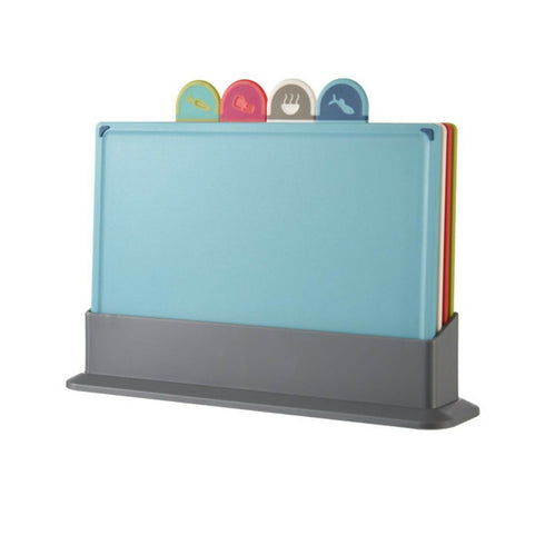 Cutting Board Set Chopping Boards 4-Piece Colored Cutting Mats