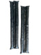 2 Piece Wind Dust Blocker Insulator for Door Stopper - Black