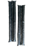 2 Piece Wind Dust Blocker Insulator for Door Stopper - Black