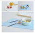 Kid's Cloud Shaped Food-Grade Silicone Place Mat - Blue