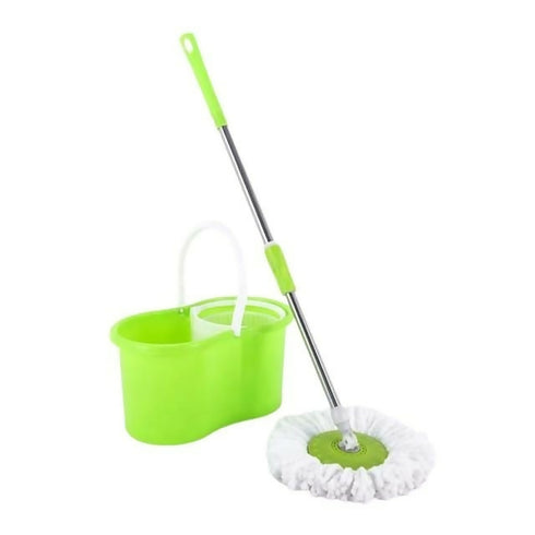 360 Magic Spin Microfiber Mop and Bucket - Green