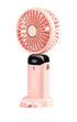 Portable Handheld Mini Fan with Dual Purpose Stand - Pink