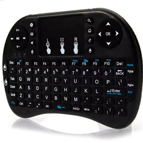 Mini Wireless Keyboard with Touchpad & Backlight