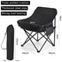 Folding Camping Chair Heavy Duty Lawn Chair With Side Pocket &Carring Bag