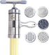Noodle Maker Manual Pasta Machine Stainless Steel Pasta Maker Pasta Press Noodle Machine with 5 Tools