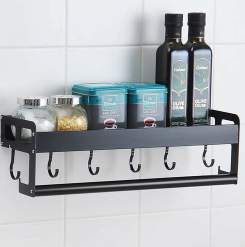 Wall Mounted Kitchen Shelf Rack