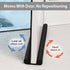 2 Piece Wind Dust Blocker Insulator for Door Stopper - Black