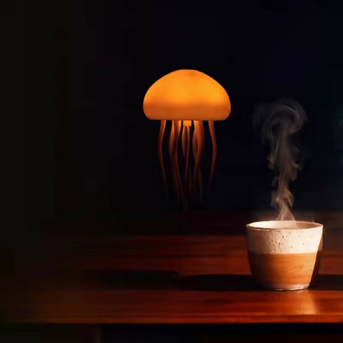 Rotating Voice Controlled Jellyfish Ambient Light