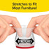 8 Pieces of Stretchable Universal-Fit Furniture Legs Slider & Floor Protectors