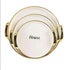 3 Piece round Modern Multipurpose Tray Set-grey
