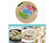 3 Piece Dumpling Square Empanada Press Dumpling Mold Set