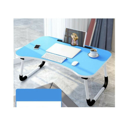 Folding Laptop Desk Modern - 70cm - Blue