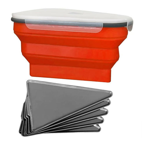 5 BPA-Free Microwavable Pizza Packs