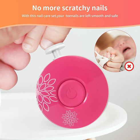 Baby Electric Nail Cutter - Pink