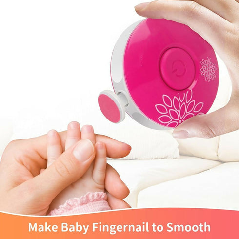 Baby Electric Nail Cutter - Pink