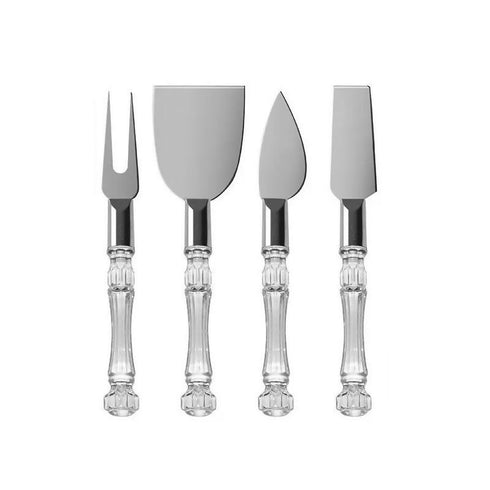 4Pcs Of Stainless Steel Cheese Knife Set