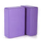 Foam Yoga Blocks - Set of 2-purple