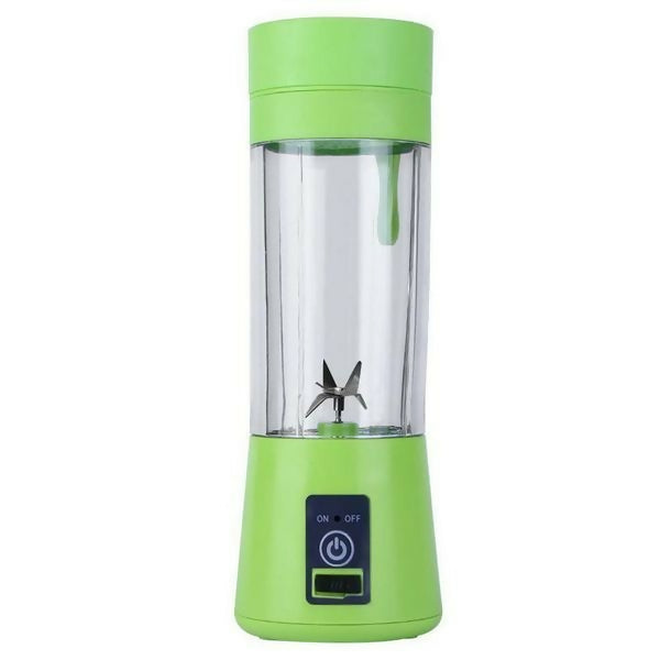 Portable And Rechargeable Battery Juice blender- green