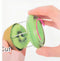 Multifunctional Kiwi Peeler Portable Stainless Steel - Green - 1 Pack