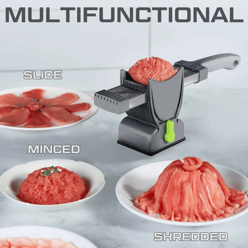 Stainless Steel Meat Slicer, Capable of Cutting Meat Slices and Shreds