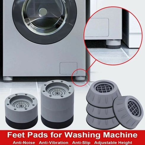 4 Piece Washing Machine Foot Pads.