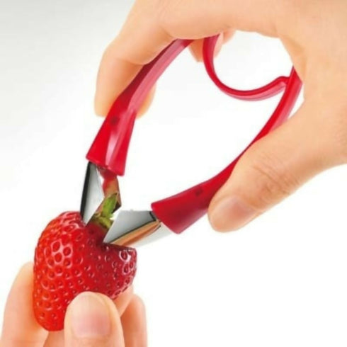 Remover Corer Tweezers Peeler Clip - Red