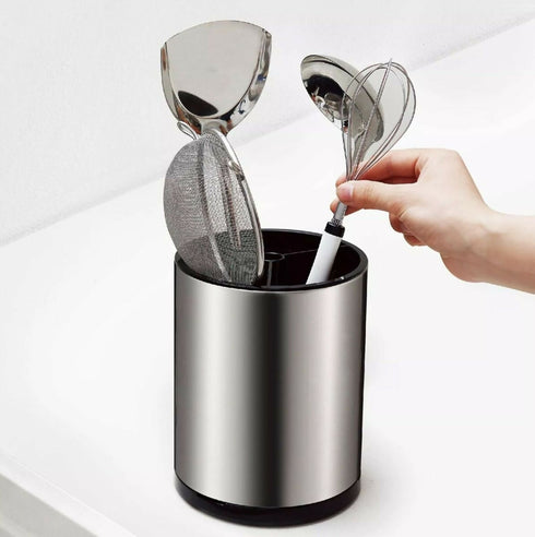 Stainless - Steel -Rotating Storage Bucket