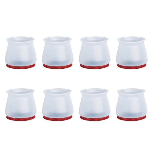 8 Pieces of Stretchable Universal-Fit Furniture Legs Slider & Floor Protectors