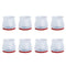 8 Pieces of Stretchable Universal-Fit Furniture Legs Slider & Floor Protectors