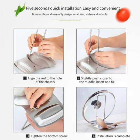 Stainless Steel Pot Rack