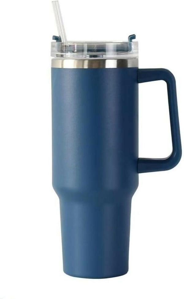 Vacuum Flask with Straw