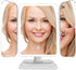 Portable LED Lighted Adjustable Angle Removable Cosmetic Mirror