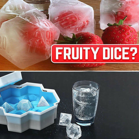 Silicone Dice Ice Mould