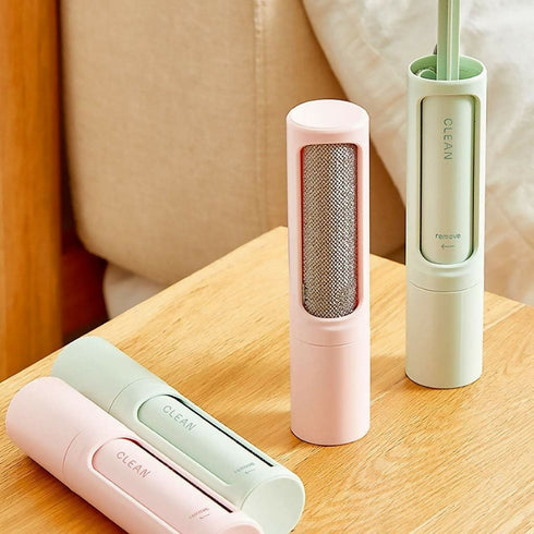 Reusable Pet Hair Remover Brush - Pink
