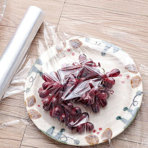 Transparent Plastic Wrap 30cmX30m - pack of 1