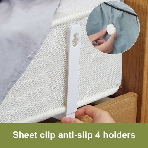 Bedsheet Holder Clips -4 clips