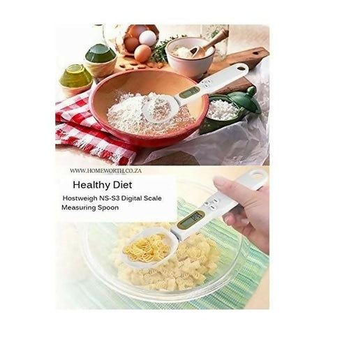Digital Spoon Scale - white