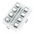 Reusable Stainless Steel Ice Cube For Juice With Freezer Tray- 8 Pieces