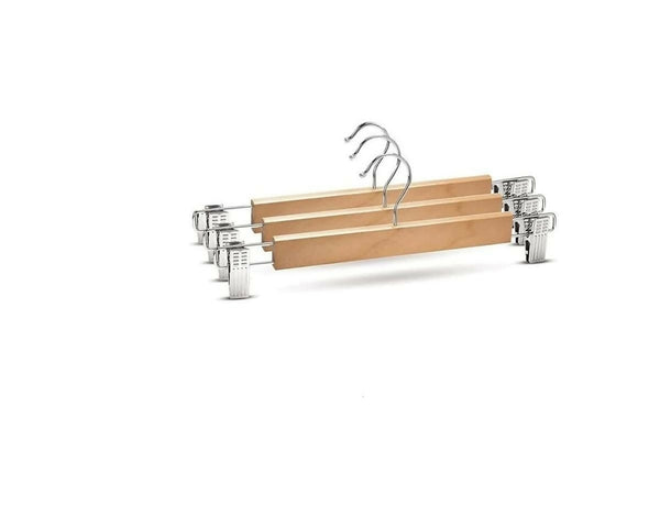 3 pcs Wooden Pant/Skirt Hangers