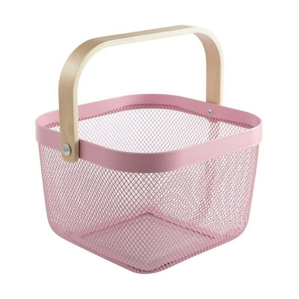 Small Fruit Basket for Kitchen - Pink