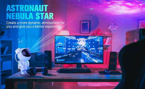 Galaxy Projector Light Astronaut