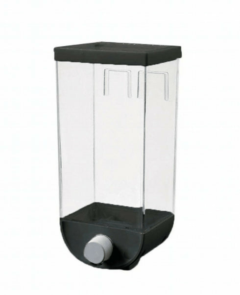 Wall Mounted Cereal Dispenser - Black