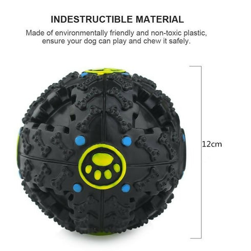 Interactive Dog Treat Dispensing Toy